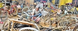 Mechanics flooded with motor cycles that had gone under