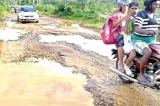 The renovation of Weralupa Road in Ratnapura