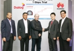 South East Asia’s first 4.5G Demo Clocks 1GBps on Dialog’s LTE Network