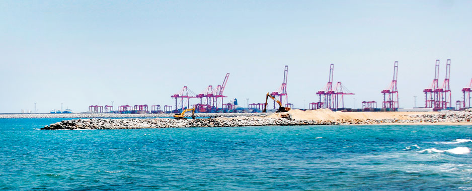 Colombo Port (Financial) City; Govt. swings into action