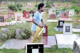 Ex-National Football Captain now a grave digger  at  37