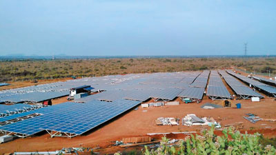 SL’s first large scale solar power plant by LOLC  The Sunday Times 