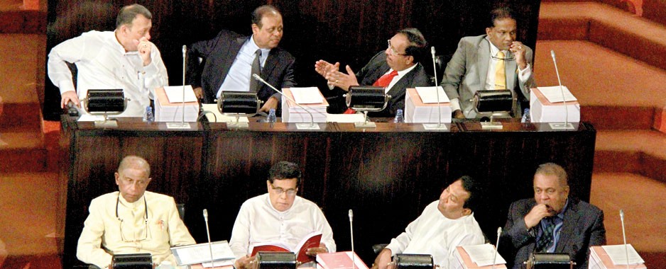 UNP-SLFP relations on a political see-saw