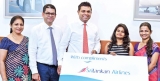 Lucky winner of SriLankan Airlines passenger survey