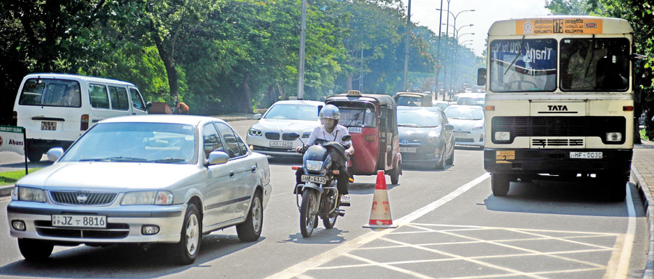 Bus lane a work in progress amid dangers and shrinking space