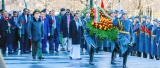 President pays respects to the ‘unknown soldier’