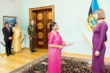 Estonian President receives Lanka’s envoy