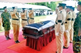 Ravi J.  cremated with  full police honours