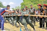 Women troops in Avurudu mood