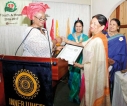 Inner Wheel Club stalwart receives international  recognition for her work