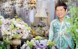 Indonesian floral expert at ‘Floral Magic’