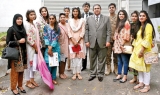 Pakistani student delegation in Sri Lanka