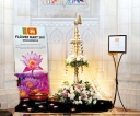 Nil Manel display at Washington D.C.’s National Cathedral’s Flower Mart