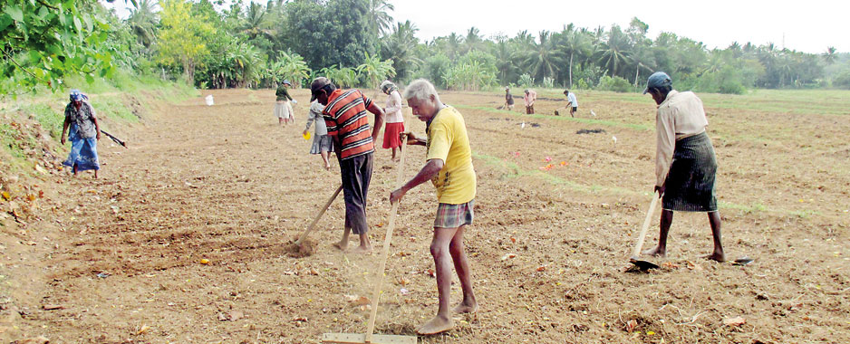 Dried up North and East crying out for water