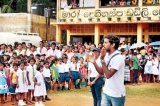 N-S UCM Train for Humanity ‘rescues’ Matara school