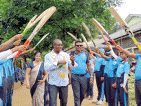 Richie Richardson meets the Lankans