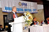 IPM re-elects Prof. Ajantha Dharmasiri as President