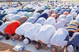 Haj festival prayers at Galle Face