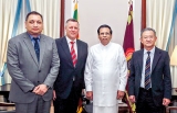 AIA Group Chief Executive meets President, pledges support to Sri Lanka