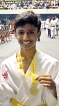 Roneth Hansaja takes first place in Karate