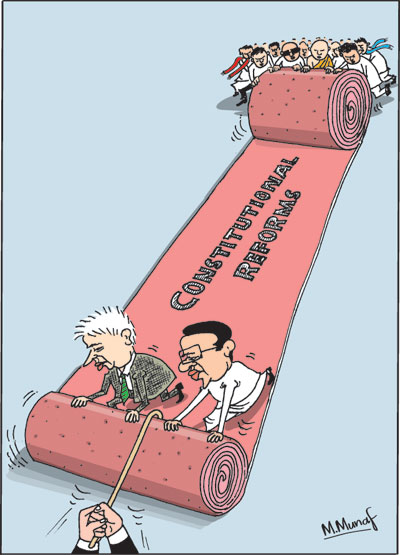 Pol corr cartoon1 in sri lankan news