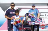 Lankan-born Karting prodigy Yevan David(10) among Top 16