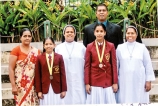 Holy Cross shuttlers impress