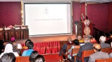 Prof. Ranil delivers M.P.M. Cooray Memorial Oration