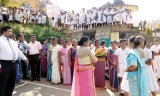 Principal felicitated as Erathne MV Kuruvita wins ‘Best School’ award