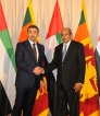 UAE Foreign Minister Sheikh Abdullah bin Zayed Al Nahyan visits Sri Lanka