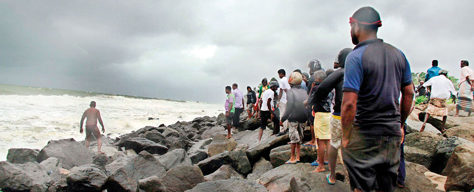 Fishermen caught between livelihood needs and the angry sea