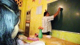 Dedicated teachers in village school offer night classes for O/L students