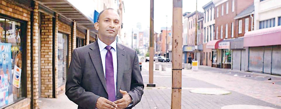 Can this Lankan American lawyer fix America’s deadliest city?