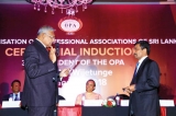 IPM Past President Lalith Wijetunge  inducted as President, OPA