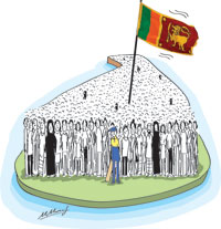 5th column cartoon1 in sri lankan news