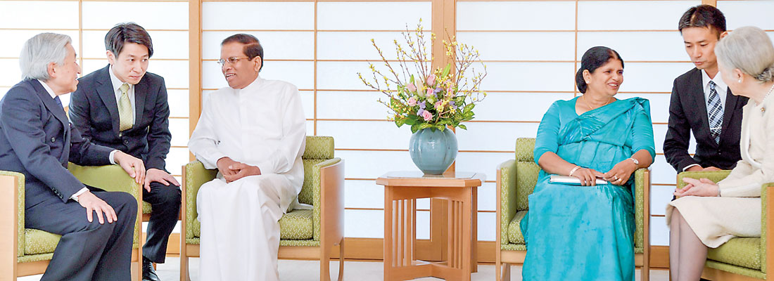 President Maithripala Sirisena official visit to Japan