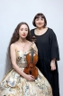 Await two famous concertos on violin and piano by mother daughter duo