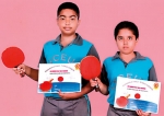 Chamiri and Manula of LIS Gampaha emerge Under-16 TT champs