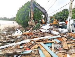 Illegal tourist restaurants dismantled