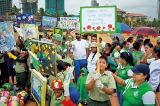Galle Face Green goes clean courtesy Asian Grammar School