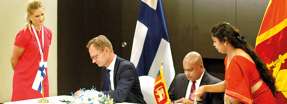 SL-Finland sign MoU to upgrade Vocational Education