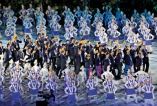 Lankan stars march in glittering Asian Games parade