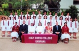 Holy Cross Gampaha display their shuttle prowess