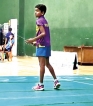 Mihila wins second Badminton title