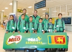 Six young Sri Lankan  footballers flown to Spain