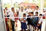 Mahinda Rajapaksa Junior School, Karandeniya, developed and reopened