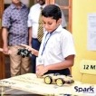 Young Dinura’s battery powered electric cars makes magic at SPARK   ‘18