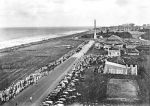 The cenotaph once stood tall on Galle Face Green