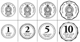 New smaller coins into circulation