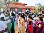 Parish Priest Blesses Pitipana Students for the New Year